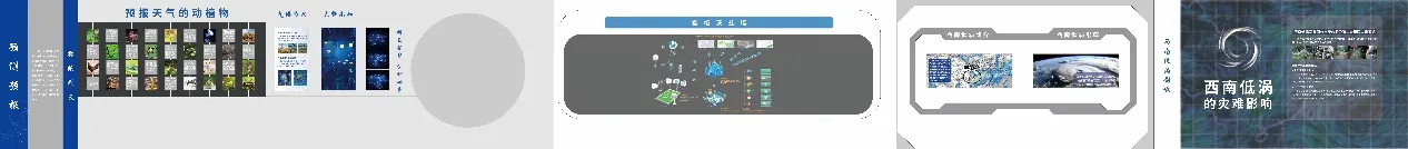 气象科普 · 展墙设计 02