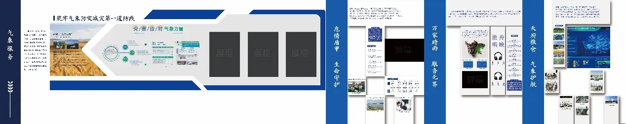 气象知识 · 展墙设计