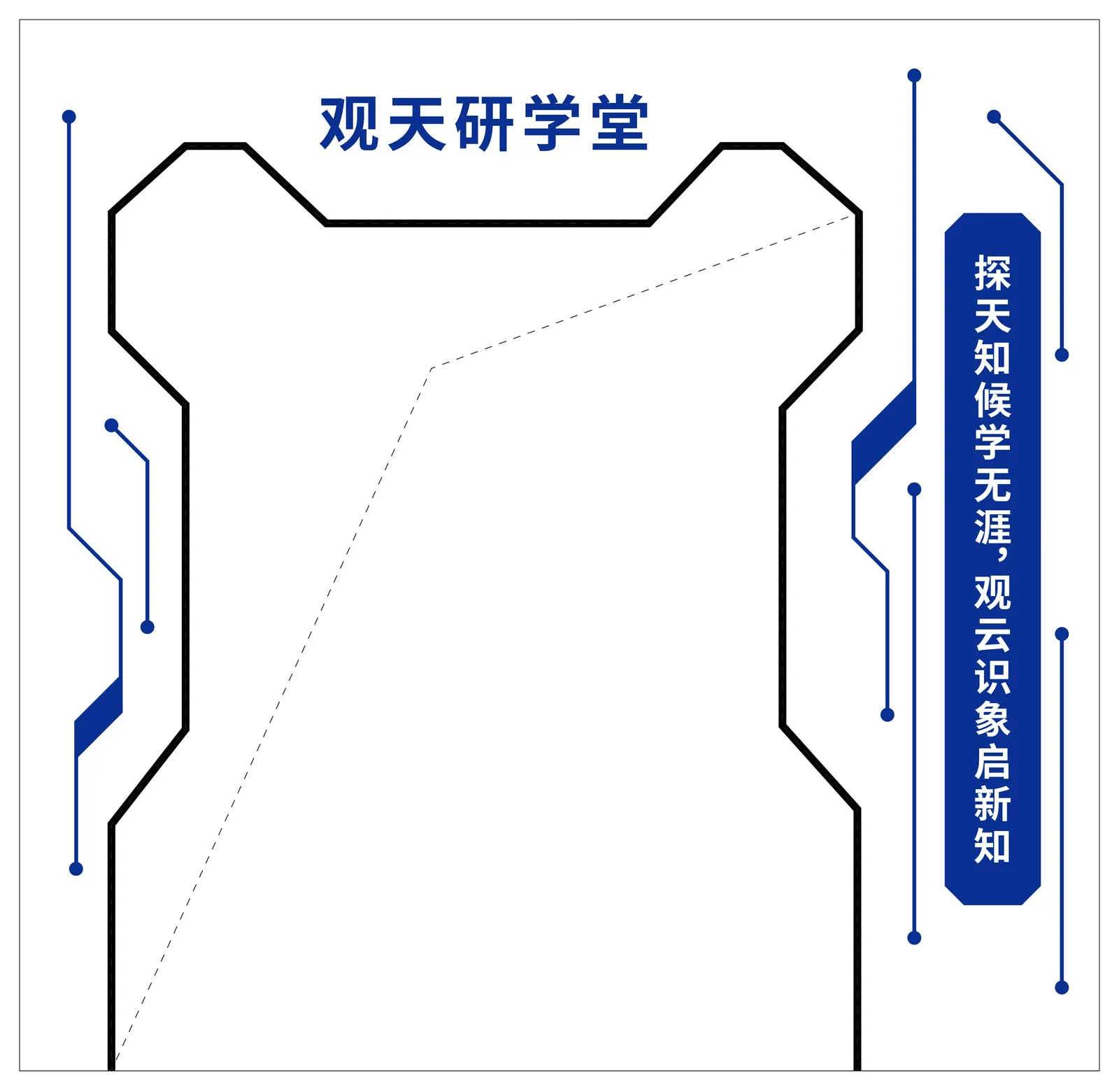 观天研学堂 · 入口设计